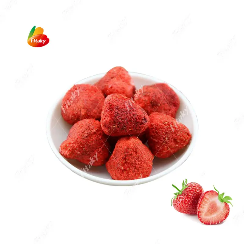 Japanische gefrier getrocknete Erdbeeren für gefrier getrocknetes Obst gemüse Koreanische gefrier getrocknete Erdbeere