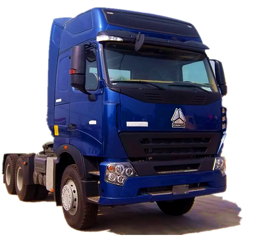 Kullanılan çin marka kamyon traktör HOWO 2021 dizel kamyon kafa traktör kamyon