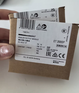 Nuovissimo e 200SP PLC 4AO U/I Standard 6ES7135-6HD00-0BA1 modulo di uscita analogico adatto per unità Base A0 o A1 - Product Image 5