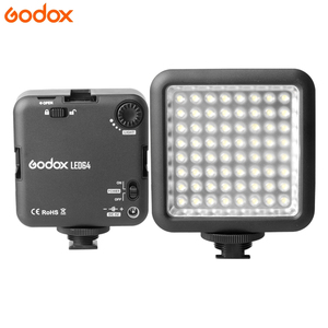 Godox LED64 5500 - 6500K kamera Led aydınlatma SLR Video ışığı açık fotoğraf ışığı için DSLR kamera kamera mini DVR - Product Image 1