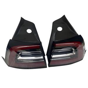 Tesla modeli Y tanıtım ledi için XLepa OEM araba dur işık oto kuyruk lambaları 1502086-00-D 1502087-00-D kırmızı Lens yeni sol/sağ arka