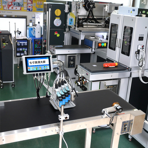7-Zoll-Touchscreen-Online-Codierer Hochgeschwindigkeits-Smart-Drucker für Daten QR-Codes und Seriennummern auf Werks zeilen - Product Image 1