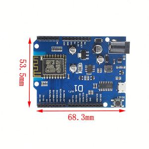 R3 casella ufficiale ATMEGA16U2 / UNO + WiFi R3 MEGA328P Chip CH340G per UNO R3 scheda di sviluppo WeMos ESP8266