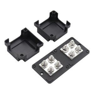 Amomd 400A çift modüler 8 çiviler M8/M10 ağır bakır bara otomotiv güneş sistemleri için CE sertifikalı güç dağıtım - Product Image 5