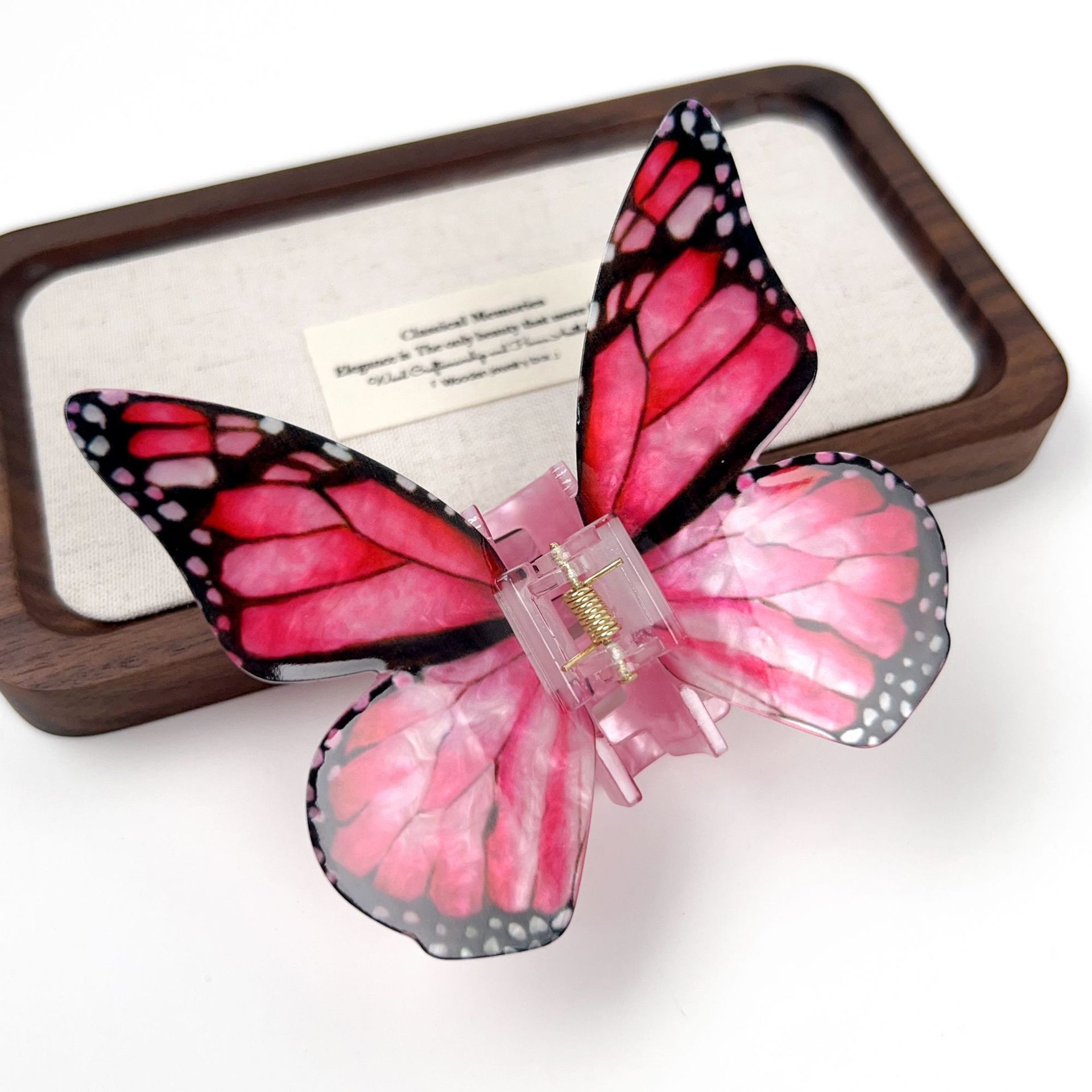 Papillon pamplemousse rose 118 cm