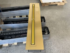 Sistema de inserción de metal estilo diseñador de chimenea de etanol inteligente WiFi moderno de 36 pulgadas para Villa y hotel con función de control remoto - Product Image 6