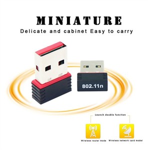 150M Mini compact USB wireless WiFi scheda di rete adattatore per computer portatile rete WIFI adattatore - Product Image 5