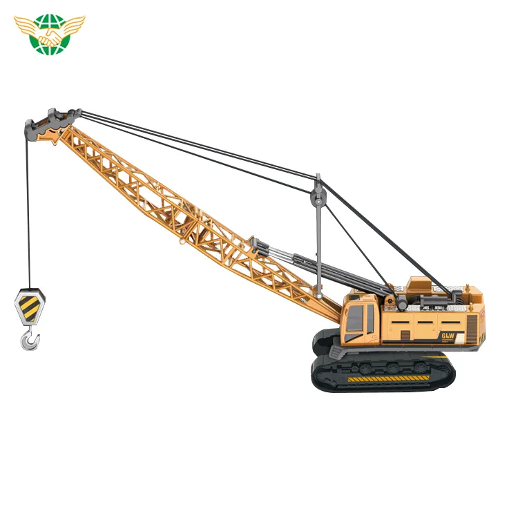 1:55 Friction Diecast Construction Crane Truck Toy 1/55 Scale Construction Vehicle Diecast Toy