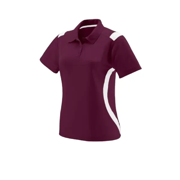 Nuevo diseño de moda golf polo camiseta para mujeres chica mujer Dama