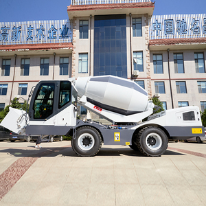 用于隧道开挖和公路工程的可靠的车载混凝土搅拌机系统自装式混凝土搅拌车 - Product Image 4