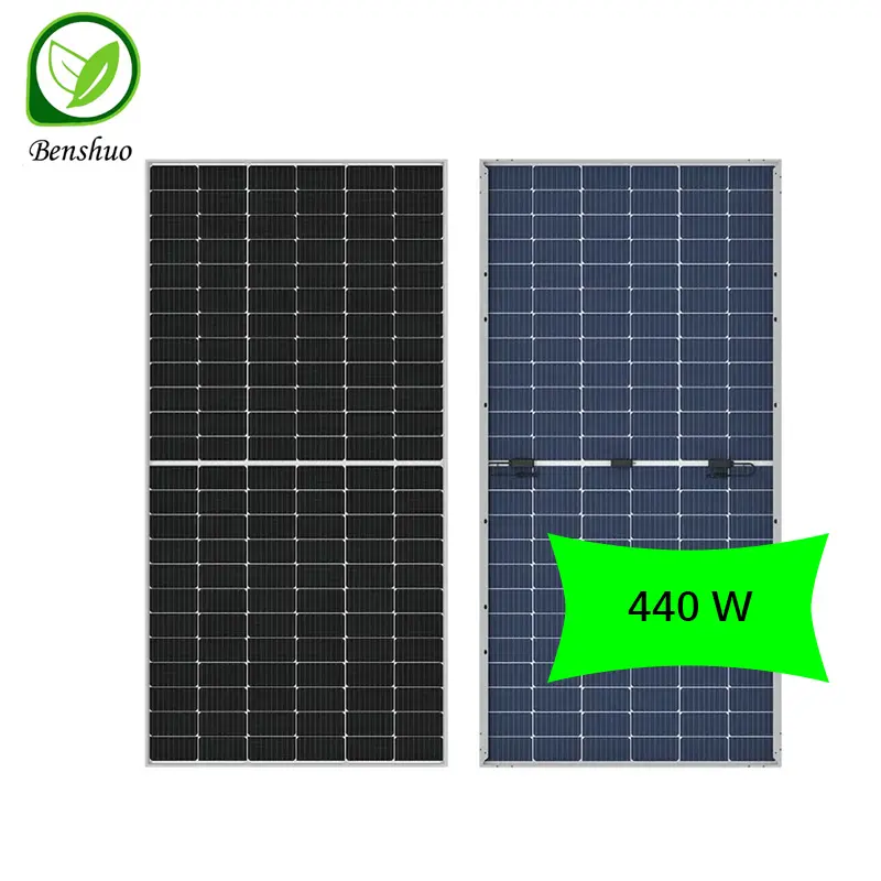 Hot bán năng lượng mặt trời sản phẩm năng lượng linh hoạt năng lượng mặt trời hệ thống bảng điều khiển 440 Watt 445 Watt 450 Watt PV năng lượng mặt trời mô-đun Bảng điều khiển