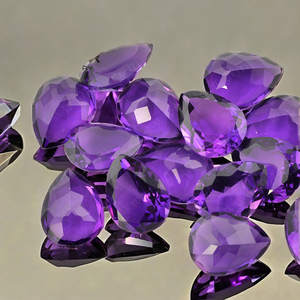 Large <strong>Pear</strong> Shape Created Amethyst Crystals Natural Quartz Gemstone Star-Shaped Stone Factory Price From <strong>Original</strong> Source - Product Image 5