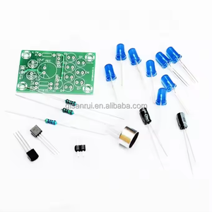 Kit elettronico fai da te Set di melodia ad attivazione vocale luce divertente ICs pratica di saldatura per l'allenamento di produzione di E-Learning - Product Image 4