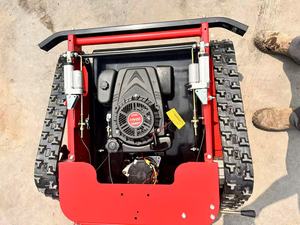 Tondeuse à gazon tout-terrain intelligente télécommandée approuvée CE EPA Tondeuse <span class=keywords><strong>robot</strong></span> industrielle sans fil à 4 temps Chenilles agricoles en caoutchouc - Product Image 2