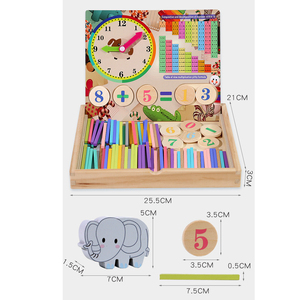 CPC CE EN71数字益智幼儿园数学游戏数字匹配3-5岁幼儿学习计数玩具 - Product Image 3