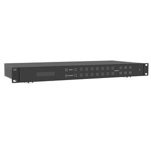 Alta calidad 1920x1200 60Hz Seamless HD Video Matrix 8x8 8 8 Modo de empalme Web/APP/RS232/LAN/RS232 Divisores Convertidores