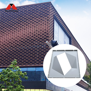 ALUMTIMES materiale di rivestimento decorativo per edifici sistema di facciata esterna in alluminio 3d per progetto di facciate continue in cina - Product Image 4