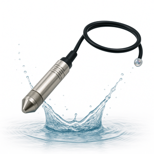 4-20mAV0-5V/0-10V/RS485 Sensor de nivel de agua analógico Sensor de nivel antiobstrucción para riego agrícola - Product Image 1