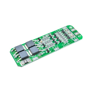 3S 20A Li-ion lityum pil 18650 PCB şarj cihazı BMS koruma levhası için matkap Motor 12.6V Lipo hücre modülü 64x20x3.4mm - Product Image 5