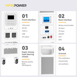 28kwh lityum pil istiflenebilir 6kw 5kw 4kw ızgara güç sistemi ile komple 11kw hibrid invertör güneş enerjisi sistemi kiti - Product Image 5