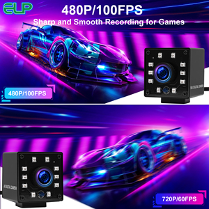 ELP Camera USB 1080P Wide Angle Fisheye 170degree IR LED Infrared Webcam PC Camera with Mini <strong>Case</strong> USB Camera for <strong>Raspberry</strong> <strong>Pi</strong> - Product Image 3