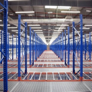 De diseño de nivel de almacenamiento de almacén de acero Q235B Mezzanine de sistemas de estanterías - Product Image 2