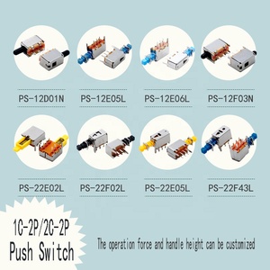 Interruttore a pulsante Wintai-Tech interruttore a pulsante di accensione e spegnimento 12V DC interruttore a pulsante a molla