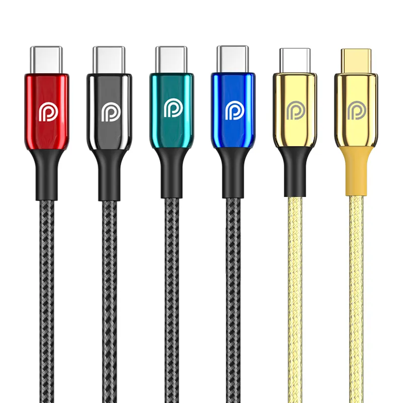Cable USB tipo C para teléfono móvil, Cable de datos flexible de 1M, 3 pies, 60W, 3A, PD, carga rápida, para iPad, teléfono y tableta