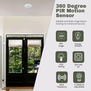 Interruttore sensore induttivo intelligente 220V sensore automatico luce diurna interruttore sensore di movimento per interni - Product Image 5