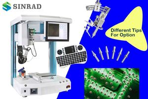 เครื่องบัดกรีตั้งโต๊ะเครื่องบัดกรี CCD สองสถานีทำงาน - Product Image 4
