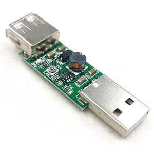 ブーストコンバーターモジュールUSBからUSBへ5Vから6-15V調整可能出力DC-DCステップアップ電源変圧器モジュール - Product Image 2