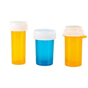 6DR 8dr 10dr 13dr 16dr 20dr 30dr 40dr 60dr con kháng đảo ngược nắp nhựa lọ nhựa Pill chai Pill chai - Product Image 2