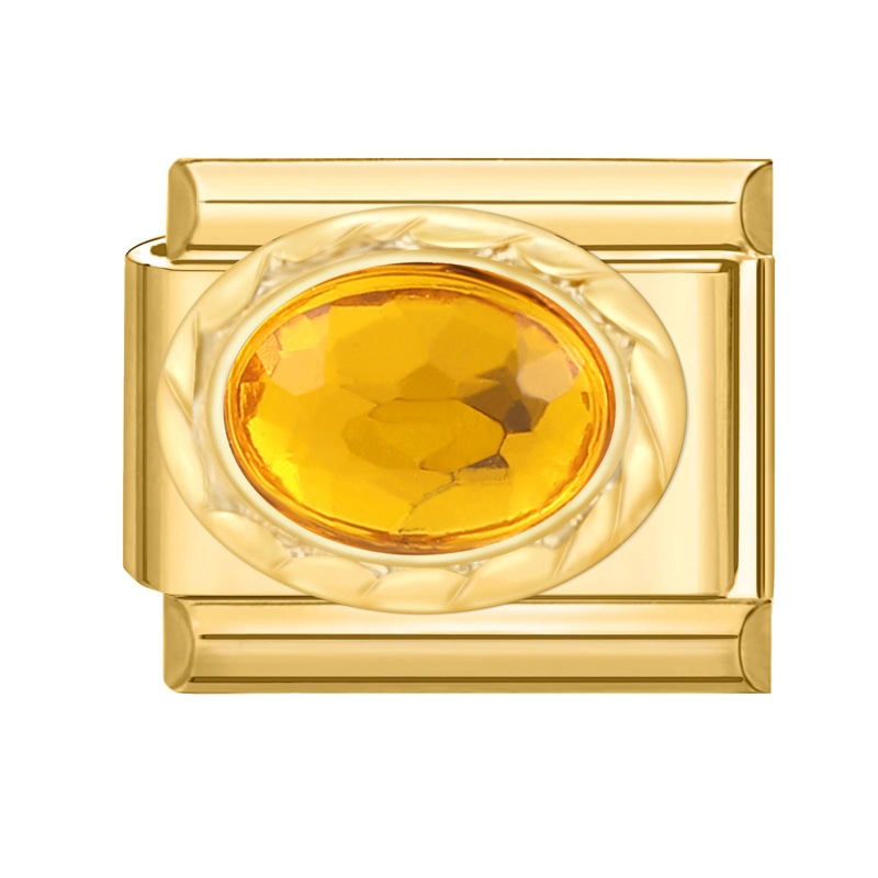 Base en or-diamant jaune