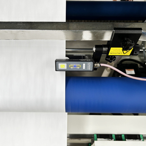 HJGS-1300C 450m/min Slitting Rewinding <strong>Machine</strong> Friction Shaft <strong>Unloading</strong> Rack Hydraulic <strong>Loading</strong> for Jumbo Roll Slitter Rewinder - Product Image 2