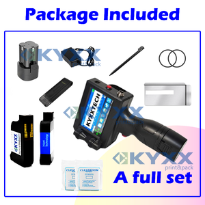Mehrsprachiger Handdruck-Datums codierer Chargen nummer Tinten strahl drucker Karton Verpackungs box Tinten strahl pistole LOGO Drucker maschine - Product Image 5