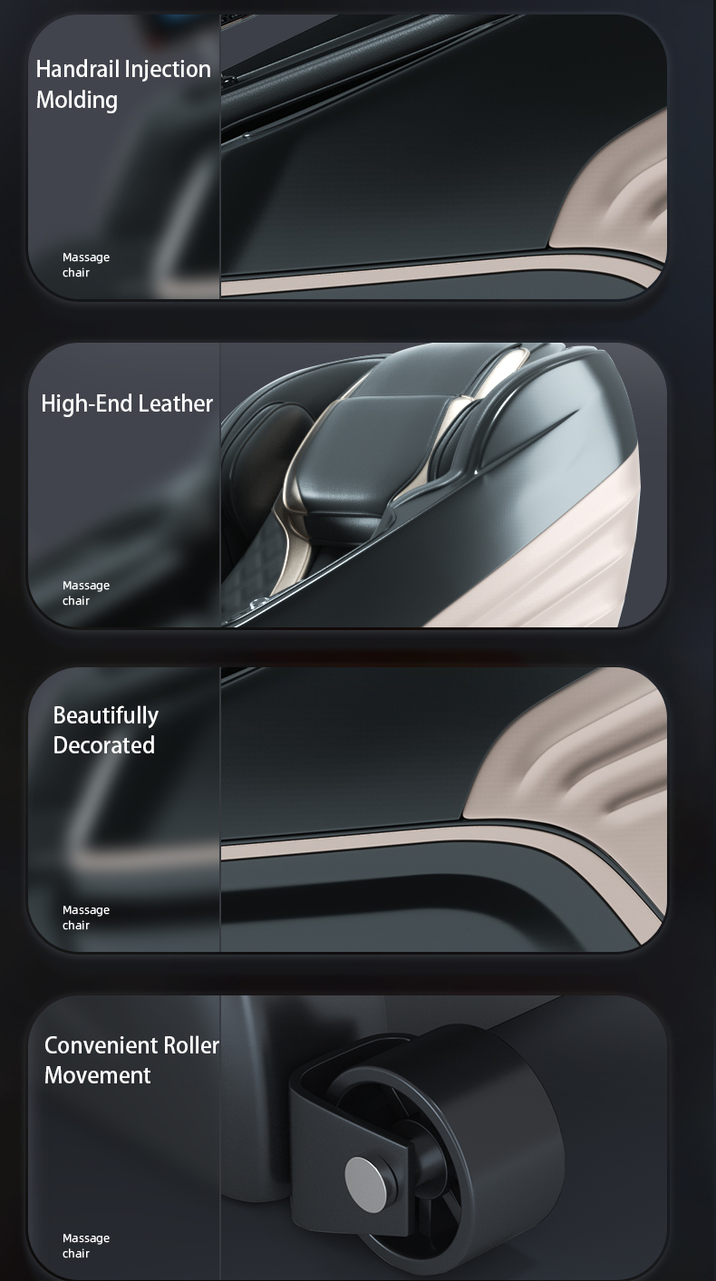 Jare S500 New Massage Chair Buttocks Vibrator Zero Gravity Recliner Chair Wholesale Price 4D Full Body Massage Chair