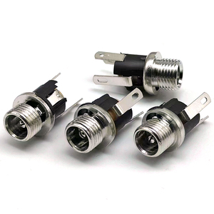5.5mmx 2.1mm DC電源ジャックソケットメスパネルマウントコネクタ2.1mm rohsdc電源ジャック - Product Image 4