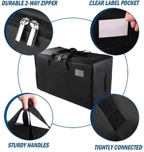 Túi Lưu Trữ Túi Tổ Chức Có Tay Cầm, Túi Siêu Lớn Với Vải Không Thấm Nước 600D Oxford, Cho Chăn Bông Đồ Chơi Gối 70x42x35cm - Product Image 3