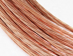 Lightning Protection Ground Pure <strong>Copper</strong> Wire <strong>70</strong> Sq mm Bare <strong>Copper</strong> Conductor Electrical 7 Stranded Wire for Grounding Wire