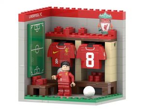 DIY ABS nhựa xây dựng khối thiết lập mini thay đổi phòng Mô hình đồ chơi thể thao chủ đề Món quà sáng tạo cho bóng đá chuyên nghiệp - Product Image 3