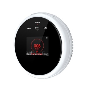 厂家直销高品质图雅WiFi气体报警传感器ABS材料智能家居安全系统12V 433MHz GSM网络 - Product Image 5