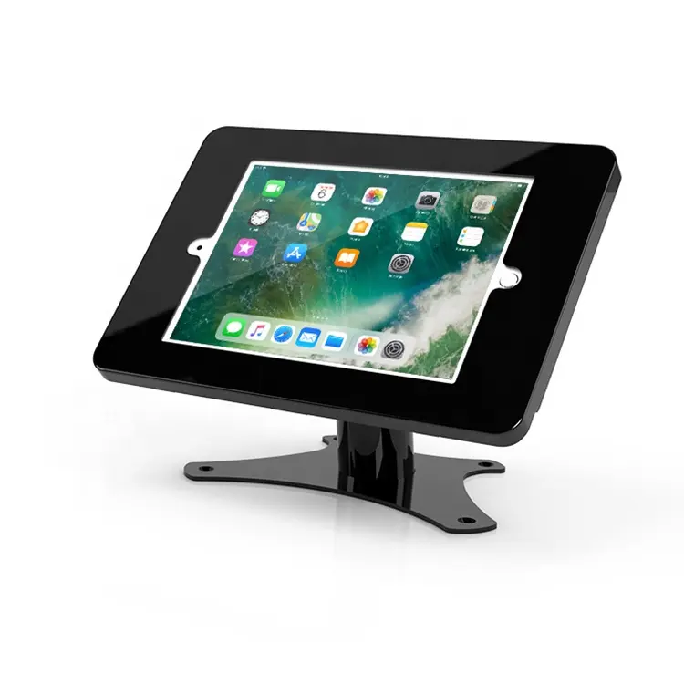 Commercial use secure full 360 degree rotatable tablet stand for ipad 10.2"