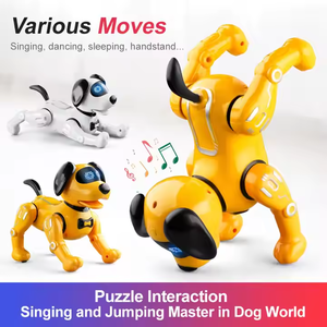 Electronic Multi-Function Smart Gesture Sensing Interactive Intelligentt <strong>Programming</strong> Talking Remote Control Smart <strong>Robot</strong> Dog