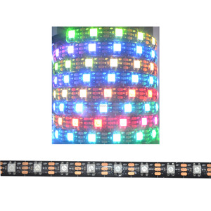 5 м Сменные цвет RGB цифровой Светодиодные полосы света SMD5050 60led/M 20IC гибкая светодиодная лента Водонепроницаемый IP67 WS2811 Светодиодные полосы pixel - Product Image 4