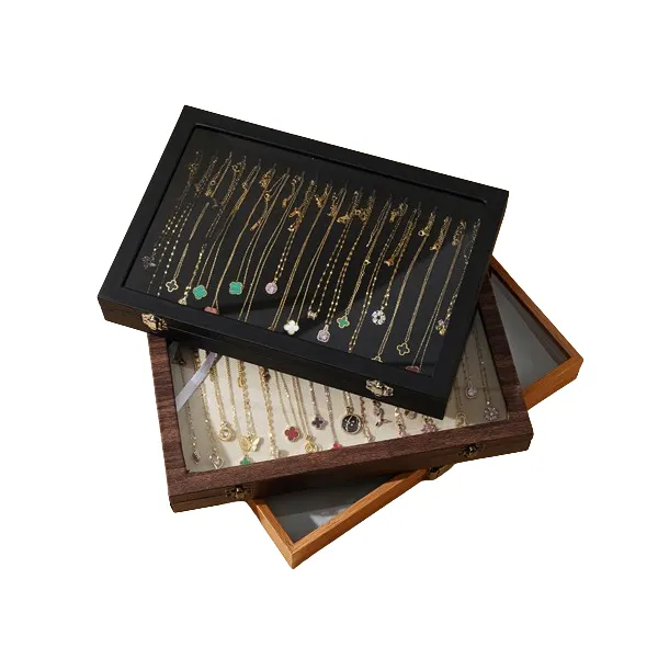 Jinsky Choice divertente pieghevole portaoggetti per gioielli espositore per gioielli in acrilico supporto per collana all'ingrosso in fabbrica
