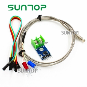 DC 3-5V MAX6675モジュールKタイプ熱電対温度センサー熱電対センサーセットArduino用M6ネジ - Product Image 2