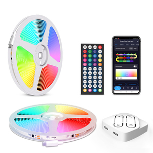 โรงงานมืออาชีพ5050 RGBIC กันน้ำ5 10 15 20เมตรสมาร์ท RGB RGBIC ที่มีสีสันแถบไฟ Led - Product Image 1