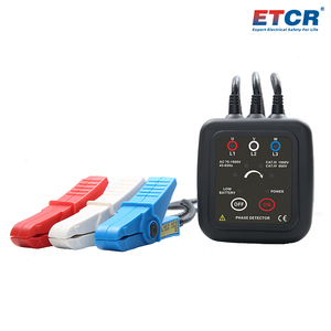 ETCR1000C ETCR1000D เครื่องตรวจจับตัวบ่งชี้ลําดับเฟสแบบไม่สัมผัส - Product Image 2