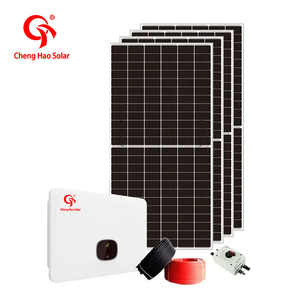 太阳能与能量存储5kw 10KW 20KW太阳能电池板与电池和逆变器完整的家庭太阳能套件 - Product Image 5