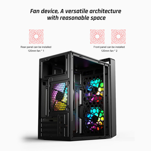 Fabrik benutzerdefinierte Atx Computergehäuse Glasplatte Atx Towers Hüllen Spcc Desktop Pc Gaming Computergehäuse Spiel Hülle - Product Image 3
